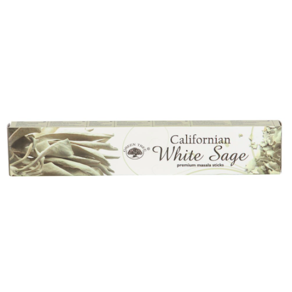 Incense Sticks Green Tree Native Soul Californian White Sage